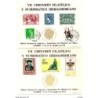 Pareja de hojas recuerdo VII certamen filatelico y numismatico iberoamericano