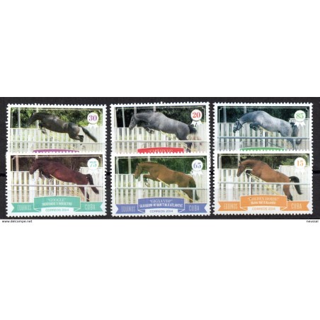 Serie de caballos Cuba