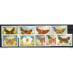 Serie de  mariposas Cuba
