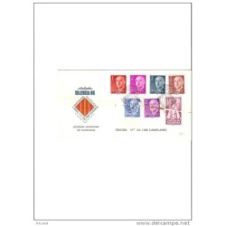 Carta con cuño exposicion filatelica valencia edicion limitada