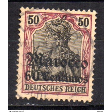 Sello n 27  alemania marruecos