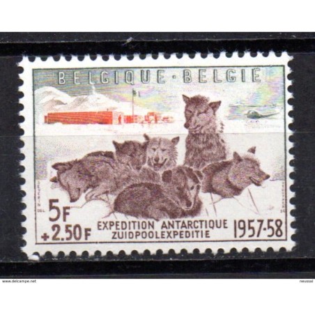 Sello  n 1030   Belgica