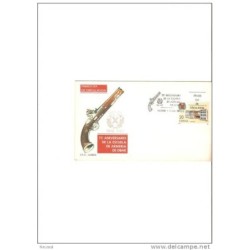 Carta con cuño escuela de armeria de eibar