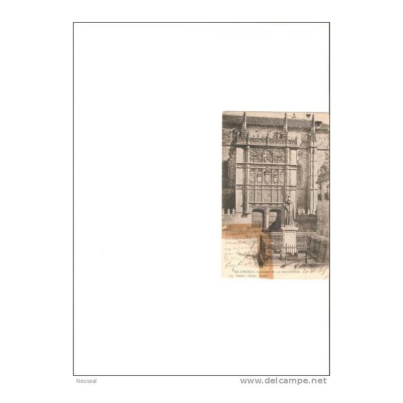 Tarjeta postal con cuño astorga Tarjeta postal con cuño astorga