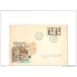 Carta con cuño exposicion de barcelona