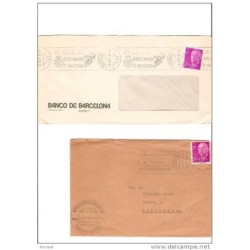 2 carta con cuño barcelona radio y tenis