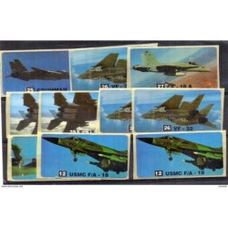 Ficha etiquetas de aviones