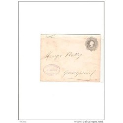 Carta chile con cuño 1908 coronel