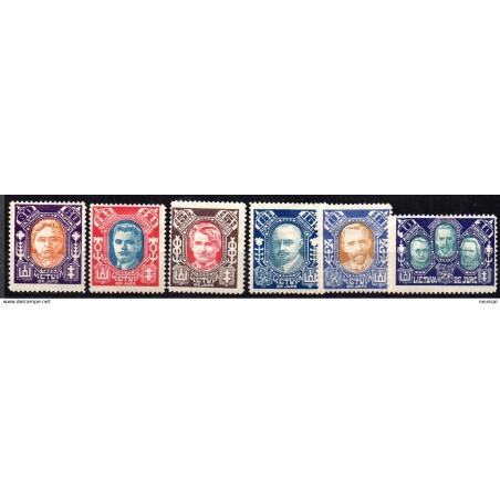Sellos n 1201  y 1258 Lituania