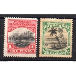 Sellos n 145  rarotonga