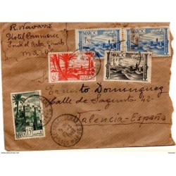 Carta de marruecos de 1949 direccion valencia