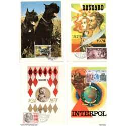 5 tarjetas maximas diferentes  monaco