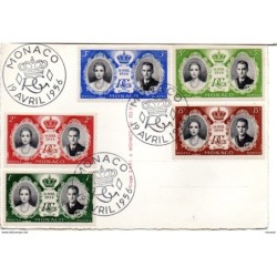 Tarjeta  de 1956 monaco