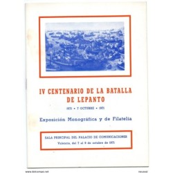 Librito  Iv centenario de la batalla de lepanto de 1971