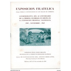 Librito exposicion filatelica de 1969