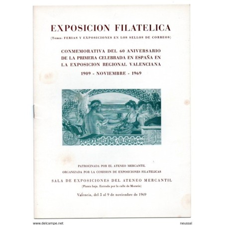 Librito exposicion filatelica de 1969