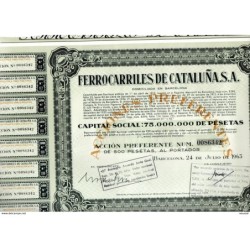 Papel incompleto ferrocarriles de cataluña
