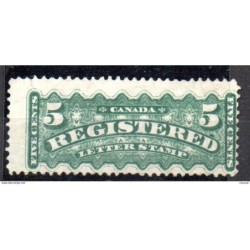 Sello n 2 timbres pour lettres chargees  Canada
