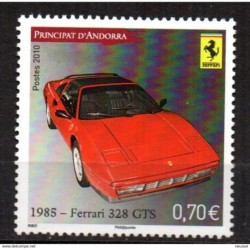 Sello  n 710  Andorra Francesa