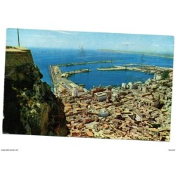 Tarjeta postal  con matasellos rodillo alicante hogueras de san juan