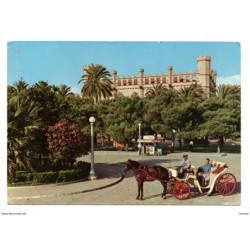 Tarjeta postal con matasellos  palma de mallorca