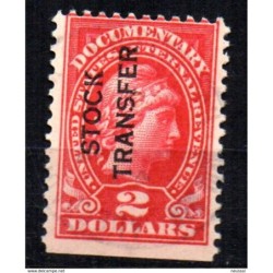Sello de eeuu documentary stock tranfer