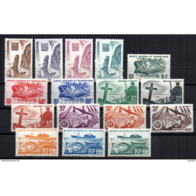Sellos n 32540 saint pierre et miquelon Sellos n 32540 saint pierre et miquelon