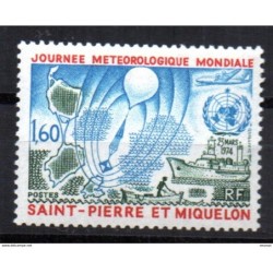 Sello  n 433  saint pierre et miquelon