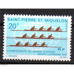 Sello  n 405  saint pierre et miquelon