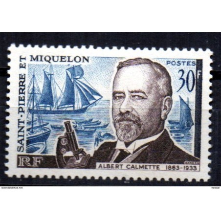 Sello  n 368  saint pierre et miquelon