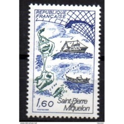 Sello  de  saint pierre et miquelon