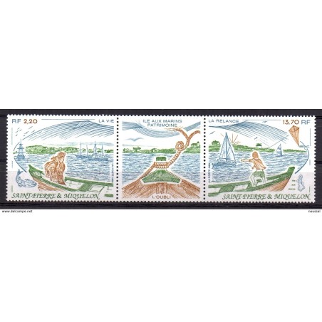 Sello  n 509A  saint pierre et miquelon