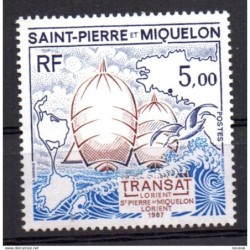 Sello n 477  saint pierre et miquelon