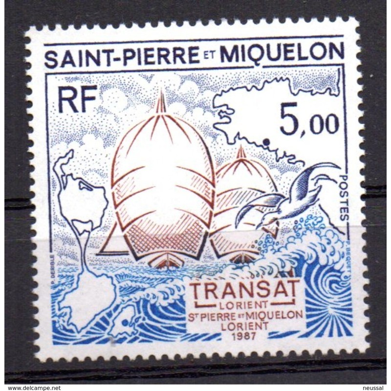 Sello n 477 saint pierre et miquelon Sello n 477 saint pierre et miquelon