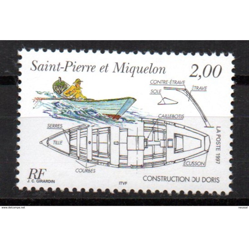 Sello n 645 saint pierre et miquelon Sello n 645 saint pierre et miquelon