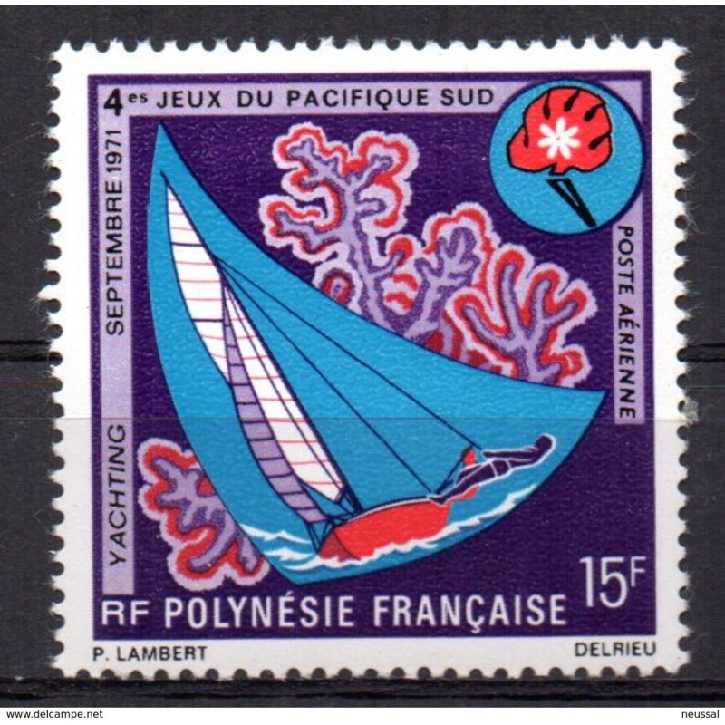 Sello n A51 Polinesia francesa Sello n A51 Polinesia francesa
