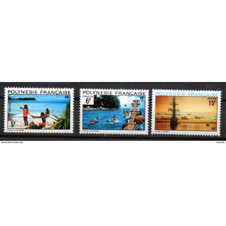 Sellos n only ships 98 99 101  Polinesia francesa