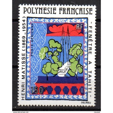 Sello n A153  polinesia francesa