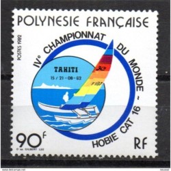 Sello n 184  polinesia francesa