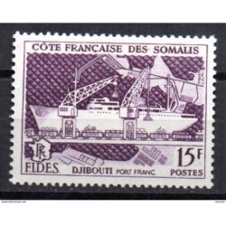 Sello n 285  cote des somalis