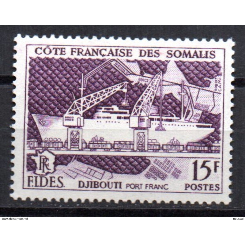 Sello n 285 cote des somalis Sello n 285 cote des somalis
