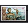 Sello  n only fish A36   wallis et futuna