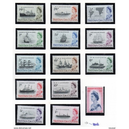 Serie n 7184  Tristan da cunha