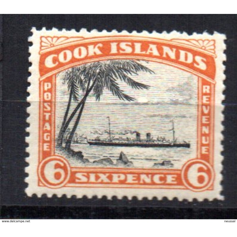 Sello n 36 cook island Sello n 36 cook island
