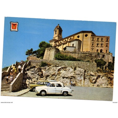 Tarjeta postal cullera castillo