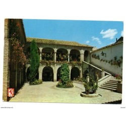 Tarjeta postal de cordoba con publicidad festival de los patios cordobeses