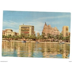 Tarjeta postal de alicante circulada 1959