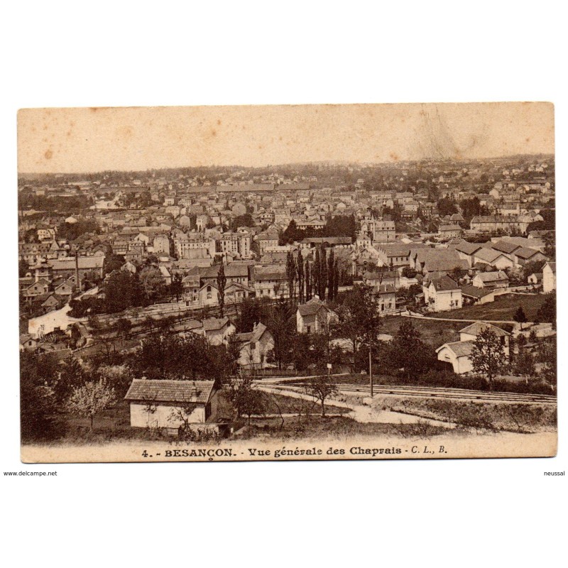 Tarjeta postal de besancon vue generale des chaprais Tarjeta postal de besancon vue generale des chaprais