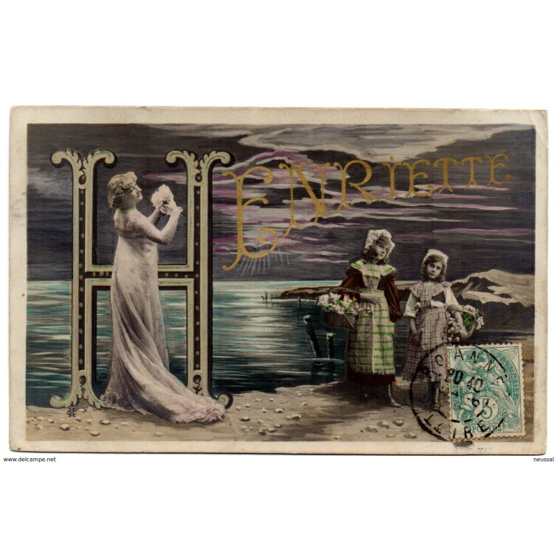 Tarjeta postal de Henriette Tarjeta postal de Henriette