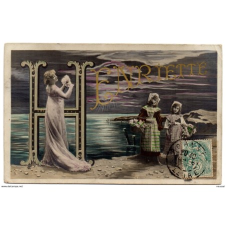 Tarjeta postal  de  Henriette